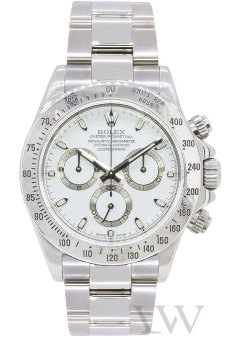 rolex daytona oyster perpetual cosmograph price|Rolex daytona 116520 white.